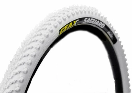 Opona rowerowa Geax Saguaro biała 26 x 2.0 50-559, zwijana