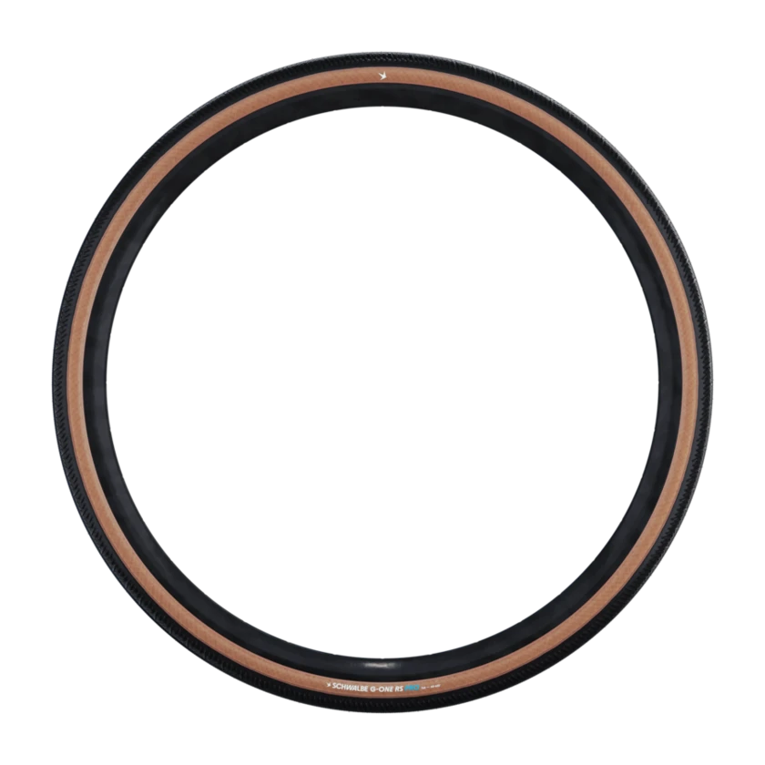 Opona rowerowa Schwalbe G-One RS Pro 28 × 1.35 (35-622) 700×35C TLR Zwijana Czarna/Transparentna
