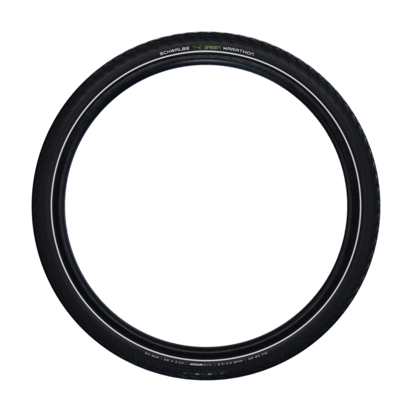 Opona rowerowa Schwalbe Green Marathon 20x1.50 (40-406) Reflex