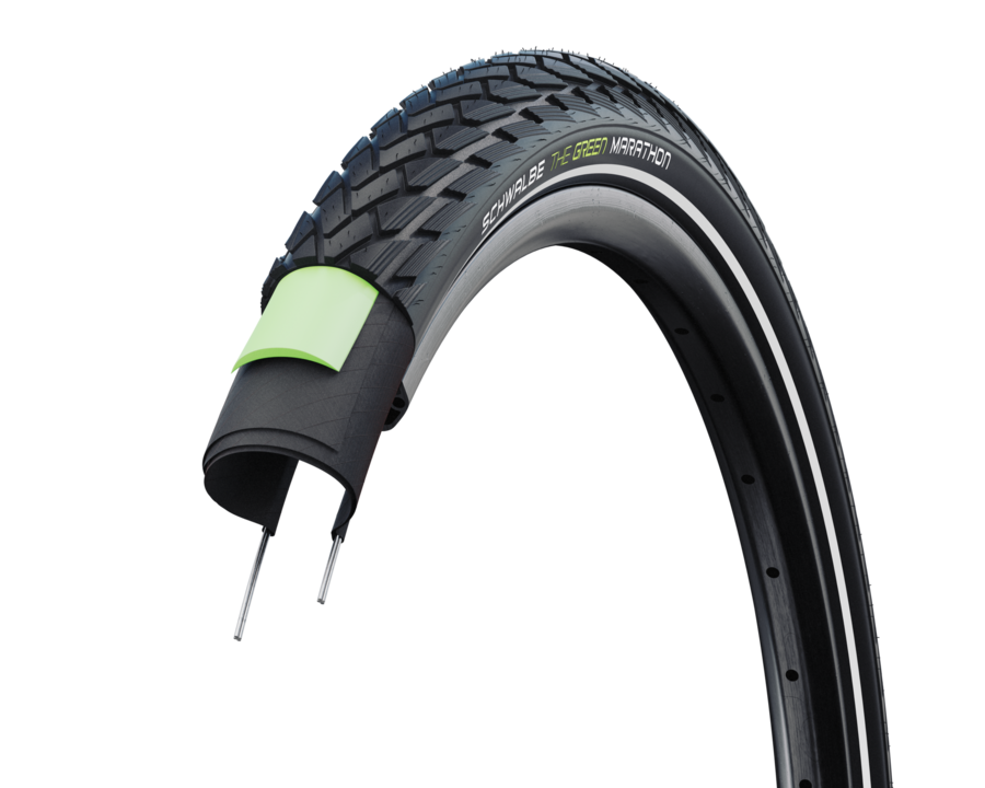 Opona rowerowa Schwalbe Green Marathon 20x1.50 (40-406) Reflex