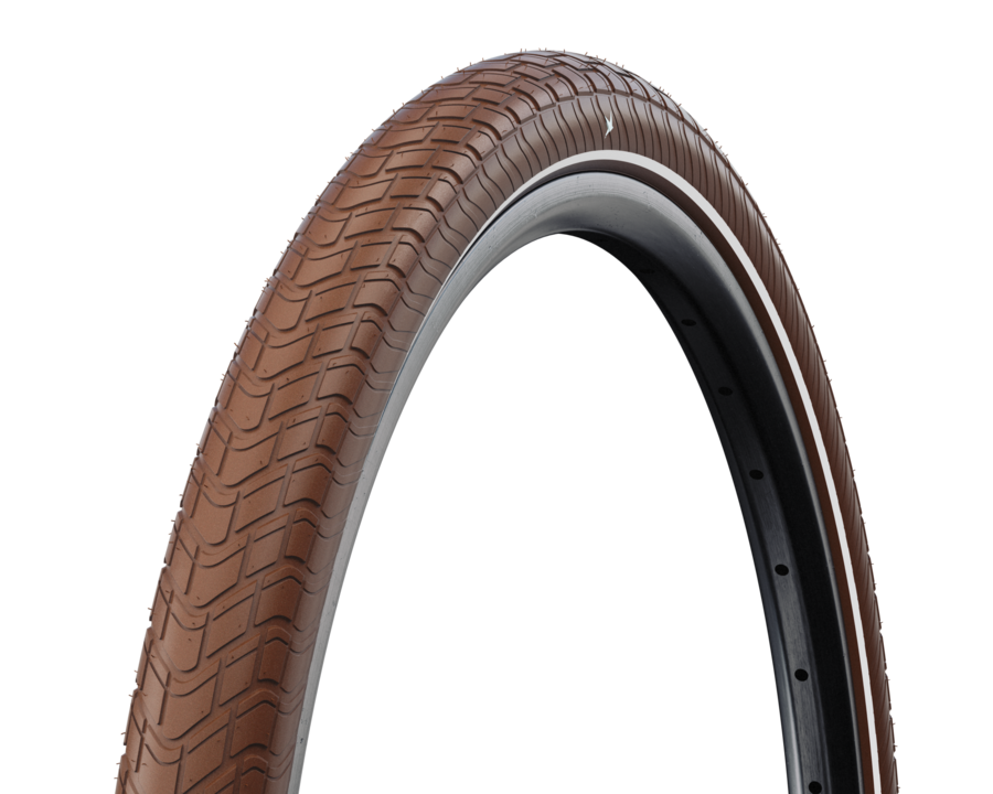 Opona rowerowa Schwalbe Motion Big Apple 26 × 2.15" (55-559) Brązowa | Reflex