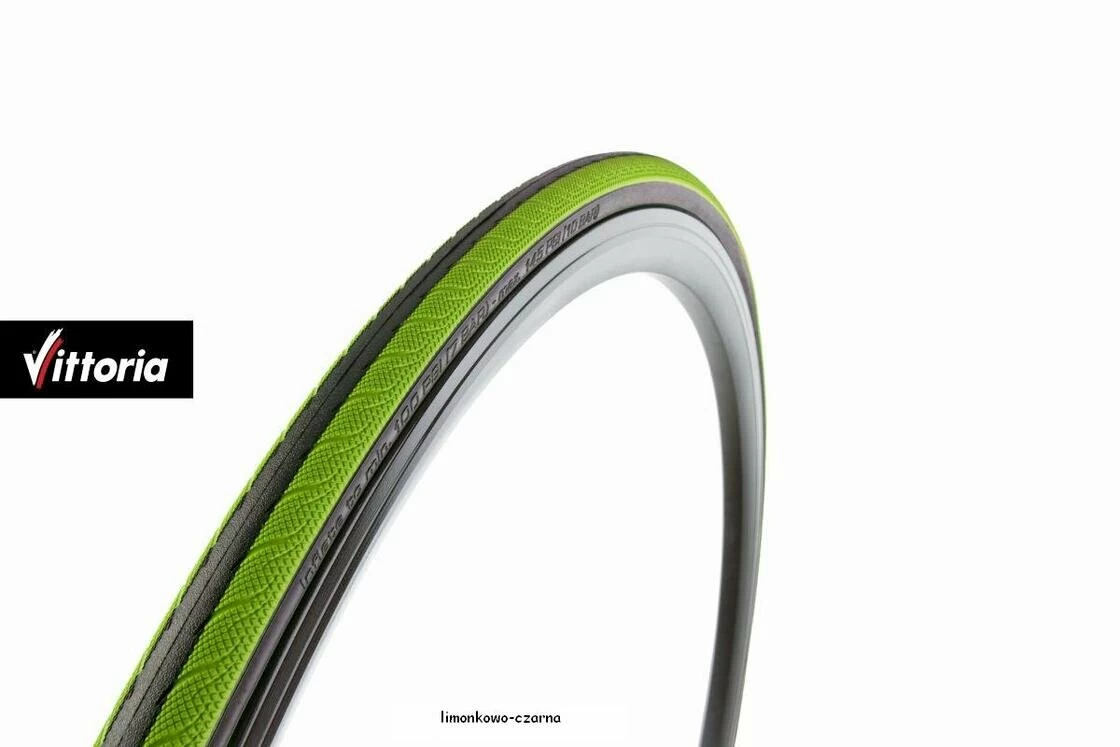 Opona rowerowa Vittoria Rubino 700x23 (23-622) pomarańczowo-czarna