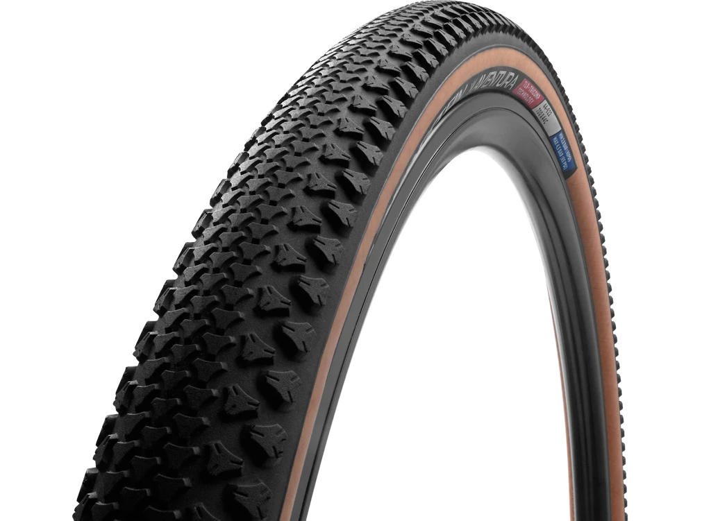 Opona rowerowa Vredestein Aventura 700 × 38C (38-622) TLR Zwijana Czarna/Transparentna