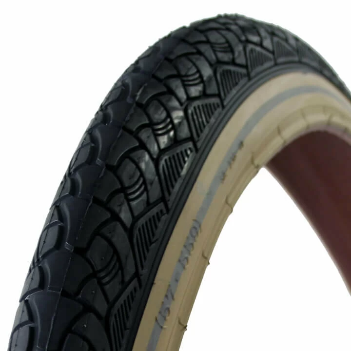 Opona rowerowa z białym bokiem Deli Tire 26 x 2.125 (57-559)