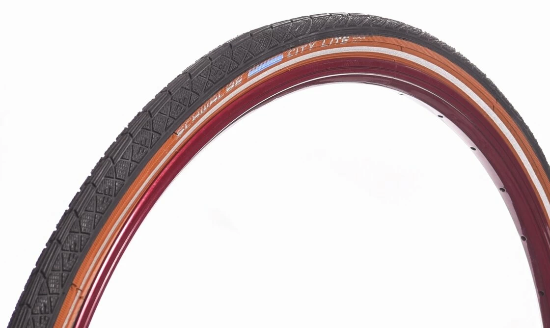 Opona Schwalbe City Lite 28 x 1.4 (37-622) Gazelle brązowy bok
