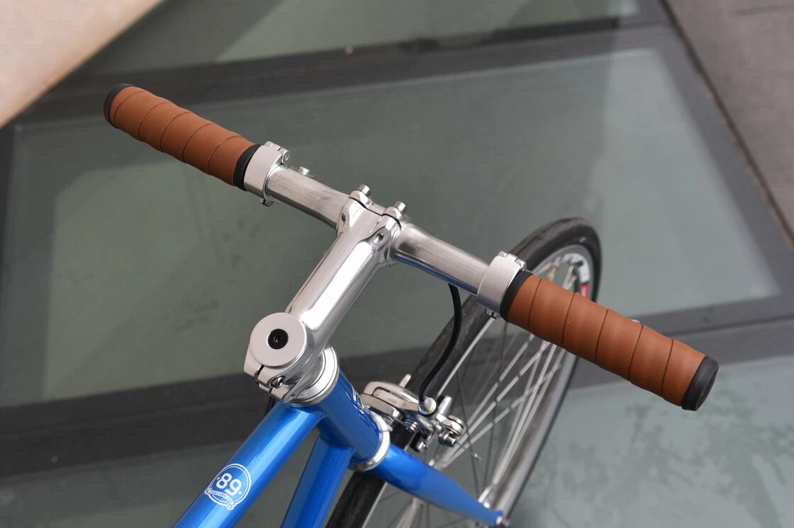Ostre koło Checker Pig Singlespeed Classic Niebieski połysk 58