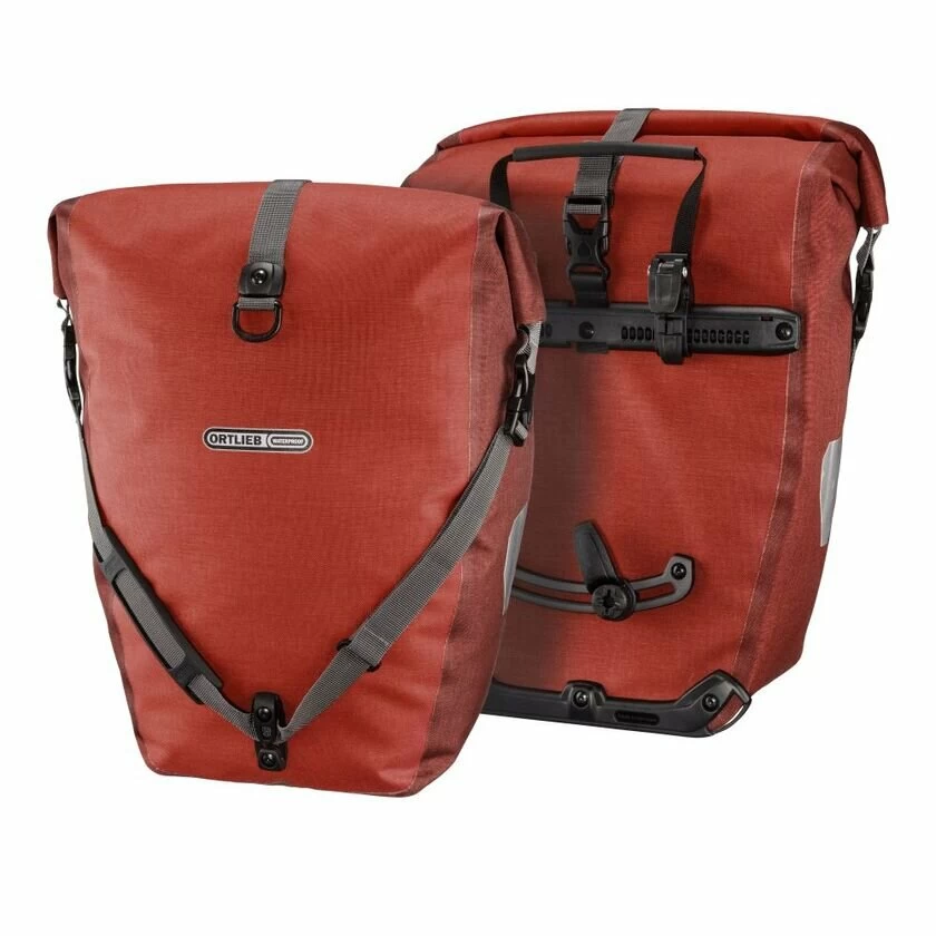 Para sakw rowerowych Ortlieb Back-Roller Plus 40L QL2.1 CZERWONY (SALSA-DARK CHILI)