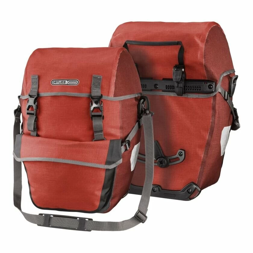 Para sakw rowerowych Ortlieb Bike-Packer Plus QL2.1 42L Salsa-Dark Chilli