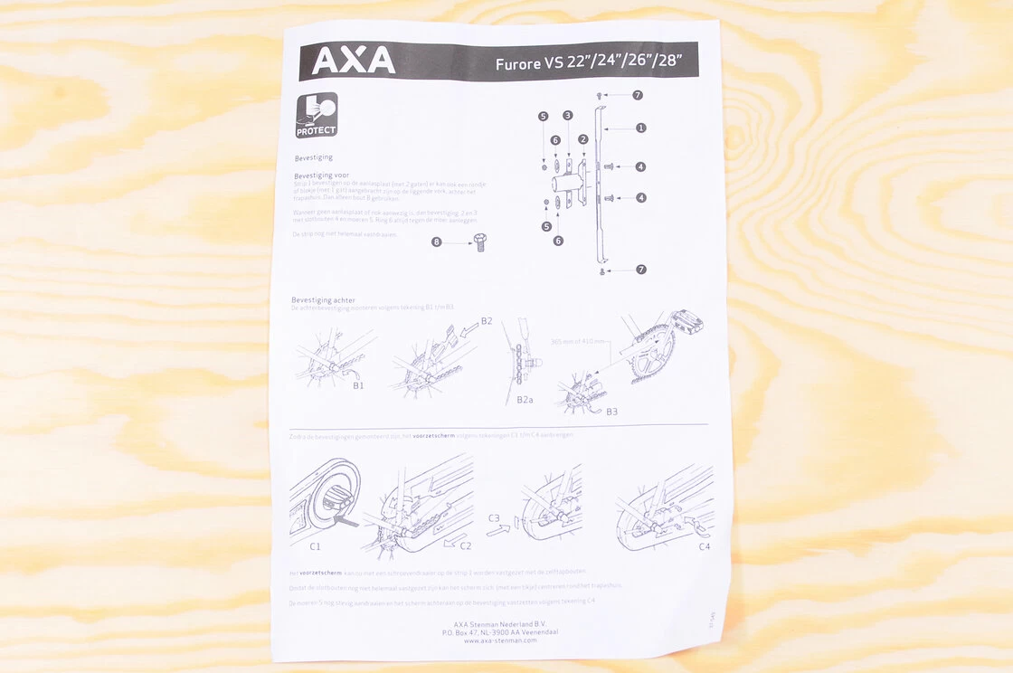 Pełna osłona łańcucha AXA VS 24”
