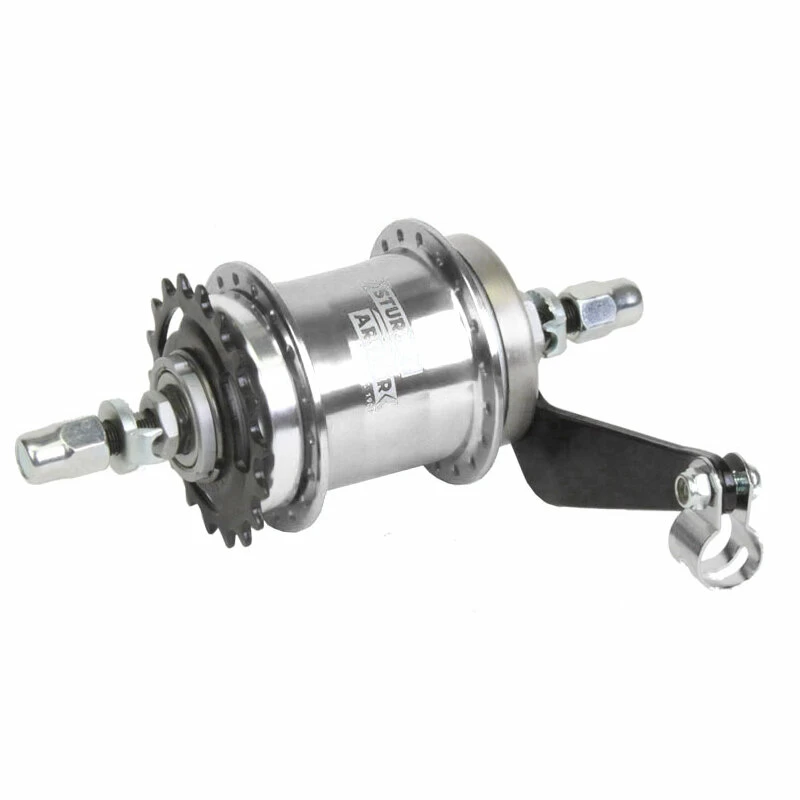 Piasta biegowa Sturmey Archer S2 Duomatic Torpedo - czarna