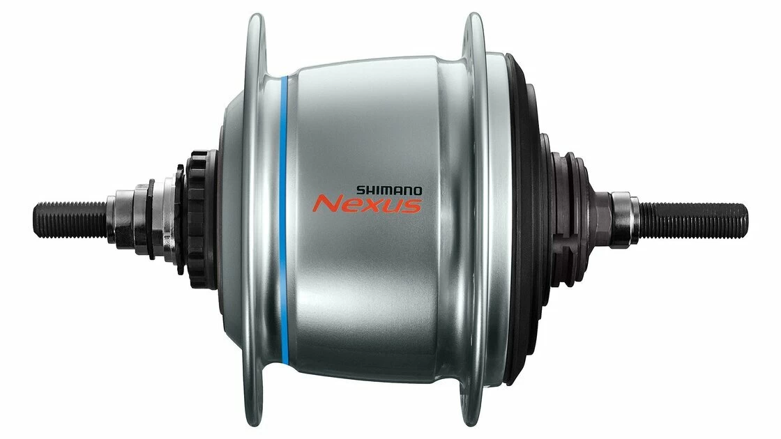 Piasta Shimano Nexus 8 Premium Rollerbrake / Vbrake Srebrna