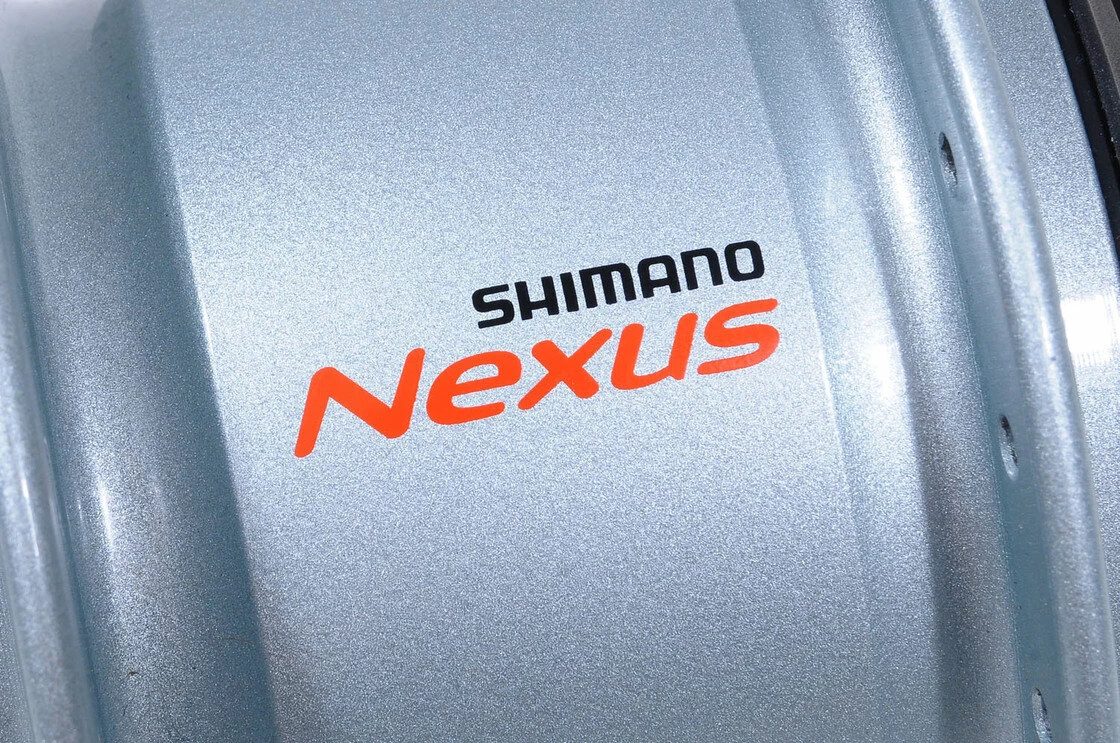 Piasta Shimano Nexus 8 SG-C6000 ham. w pedałach Srebrny