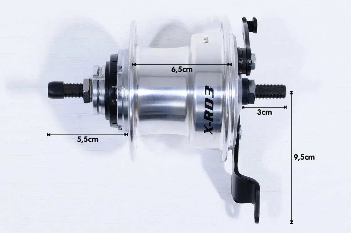 Piasta Sturmey Archer R-DX 3 + hamulec bębnowy