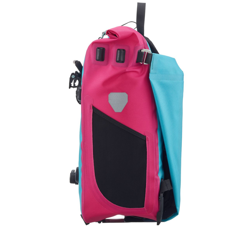 Plecak i sakwa rowerowa Ortlieb Vario Cyber Blue/Pink 26 l 