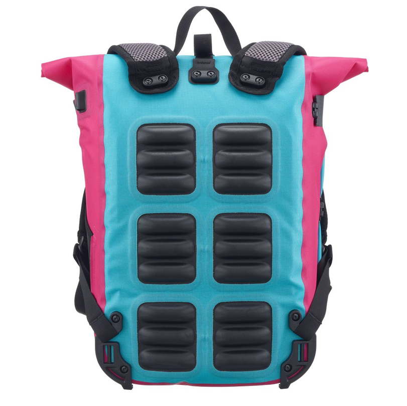 Plecak i sakwa rowerowa Ortlieb Vario Cyber Blue/Pink 26 l 