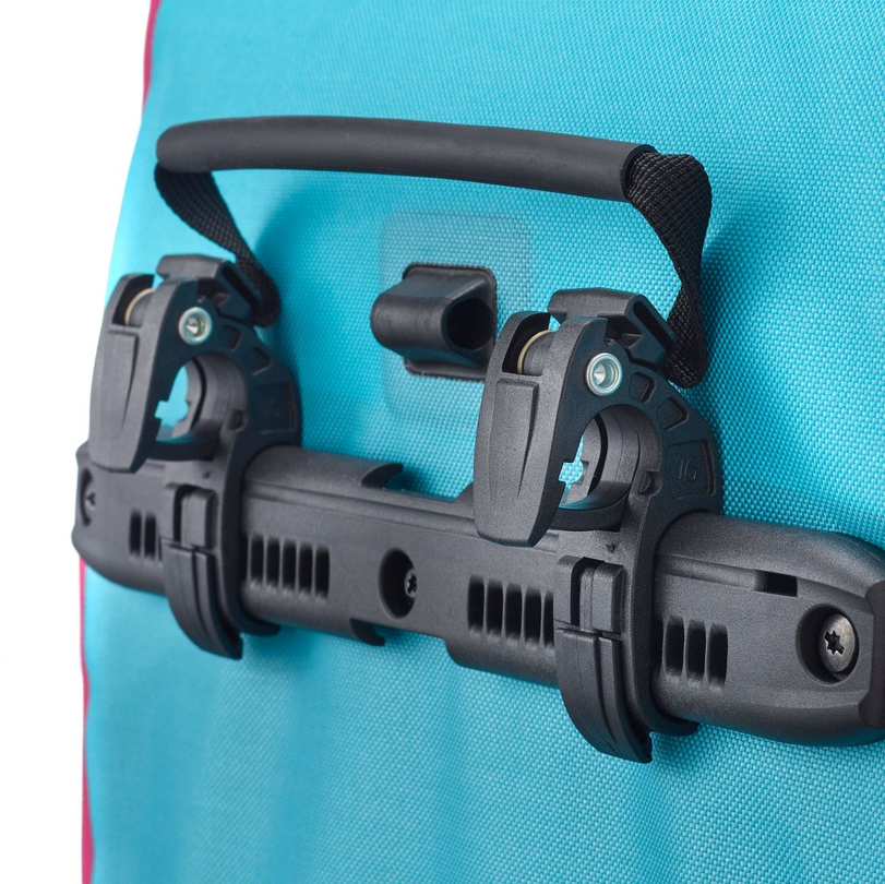 Plecak i sakwa rowerowa Ortlieb Vario Cyber Blue/Pink 26 l 