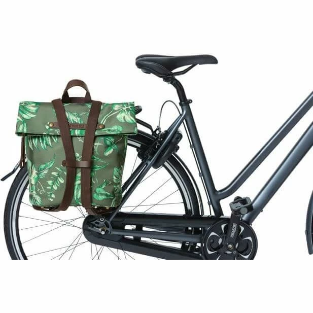Plecak rowerowy z możliwością montażu na bagażniku Basil Ever Green Zielony