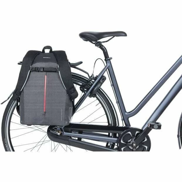 Plecak z możliwością montażu na bagażniku rowerowym Basil B-Safe Damski - czarny