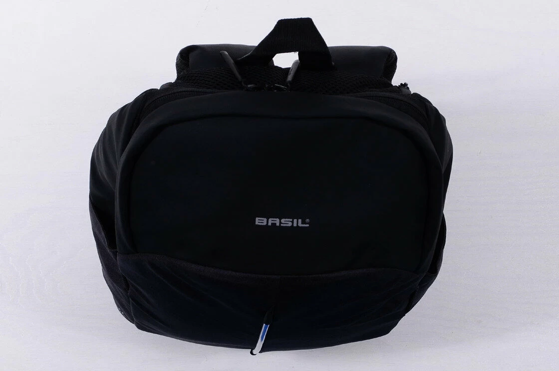 Plecak z możliwością montażu na bagażniku rowerowym Basil B-Safe Graphite Black (czarny) 13L