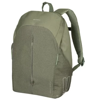 Plecak z możliwością montażu na bagażniku rowerowym Basil B-Safe Olive green (zielony) 13L