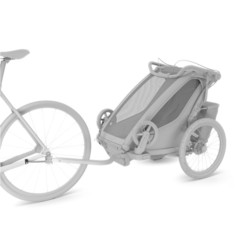 Płytka umożliwiająca mocowanie do osi Thule ezHitch plate bez śruby szybkiego zwalniania