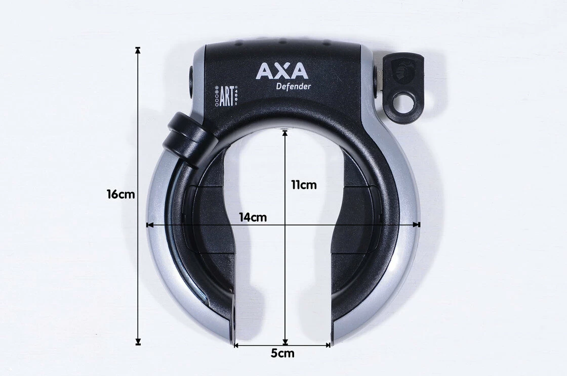 Podkowa AXA Defender Gazelle Innergy + zamek baterii