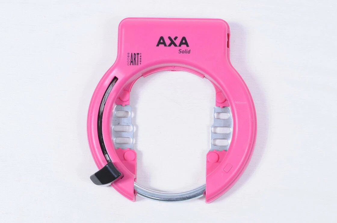 Podkowa AXA Solid XL Color - do szerokich opon różowy