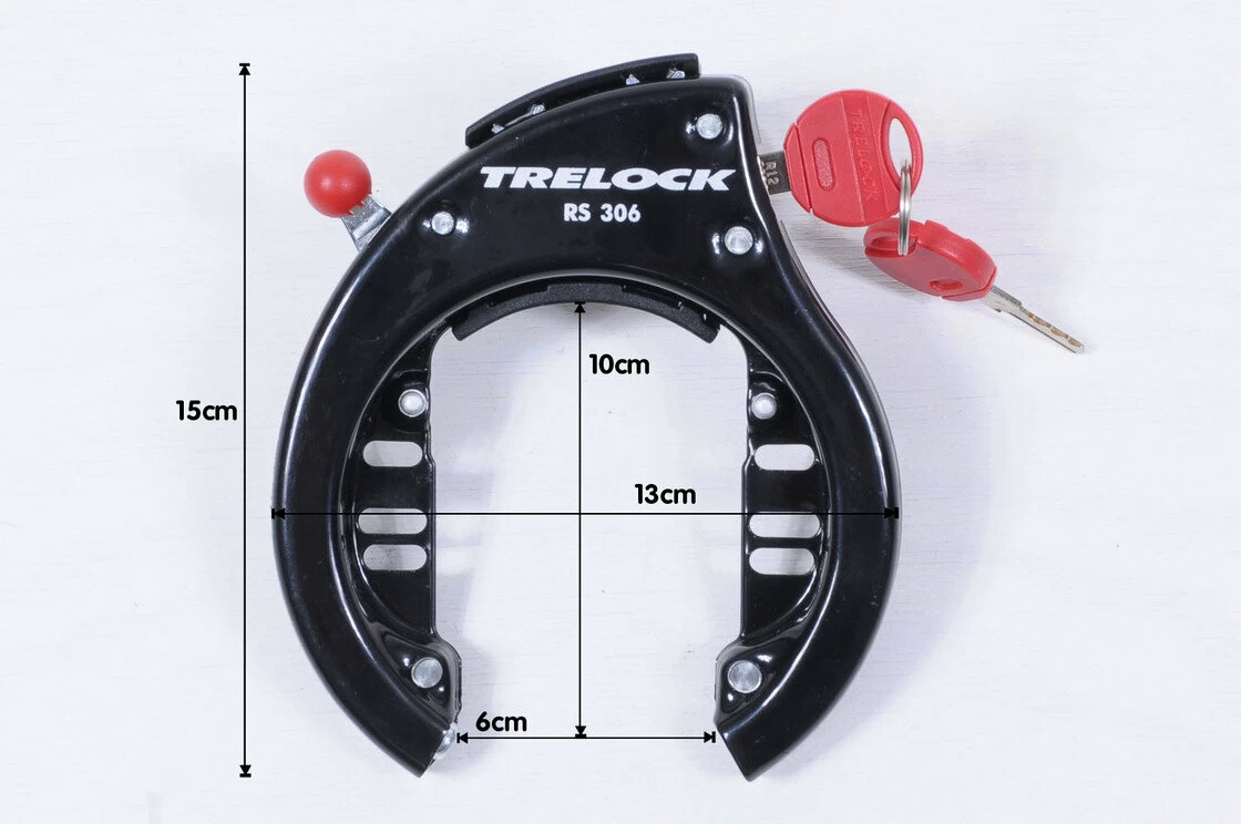 Podkowa Trelock RS 306 z kluczem wyjmowanym