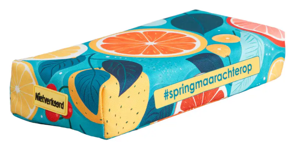 Poduszka na bagażnik rowerowy Niet Verkeerd Eco Fruit Coctail