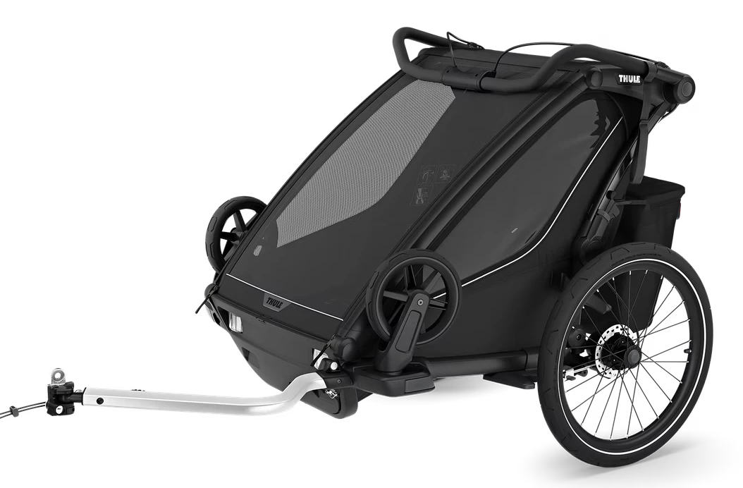 Podwójna przyczepka rowerowa Thule Chariot Sport 2 G3 Black