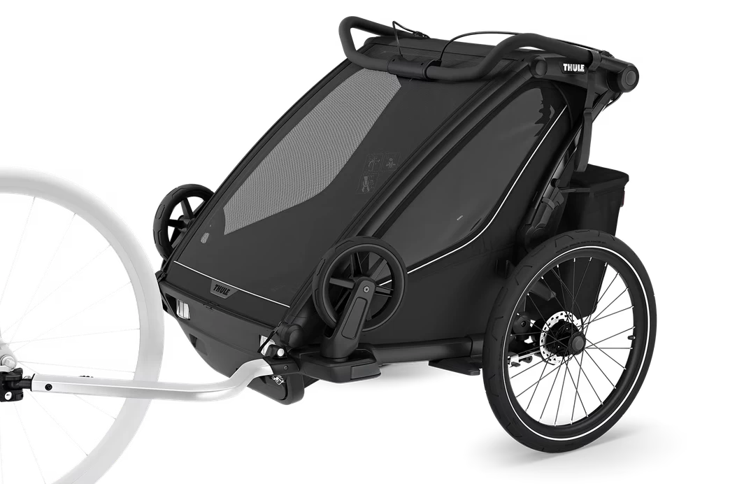 Podwójna przyczepka rowerowa Thule Chariot Sport 2 G3 Black
