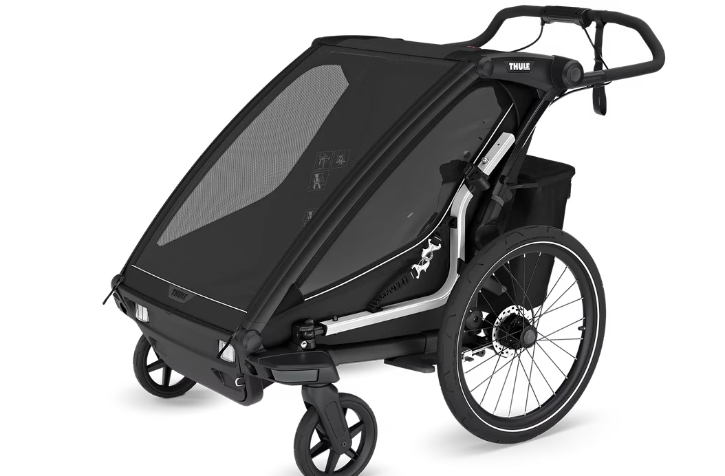 Podwójna przyczepka rowerowa Thule Chariot Sport 2 G3 Black