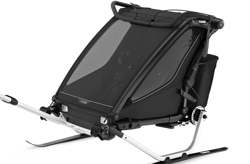 Podwójna przyczepka rowerowa Thule Chariot Sport 2 G3 Black