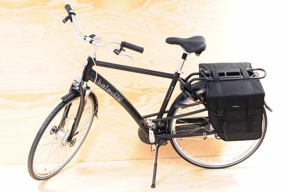 Podwójna sakwa rowerowa Basi Tour czarna rozmiar: XL - 40 L
