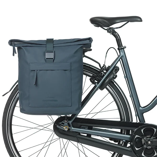 Podwójna sakwa rowerowa Basil Brooklyn 41L Navy