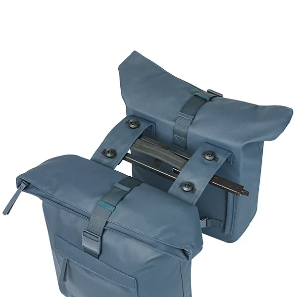 Podwójna sakwa rowerowa Basil Brooklyn MIK 2.0 41L Navy