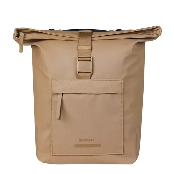 Podwójna sakwa rowerowa Basil Brooklyn MIK 2.0 41L Sand