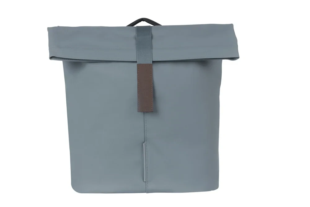 Podwójna sakwa rowerowa Basil City Double MIK 2.0 Graphite Blue