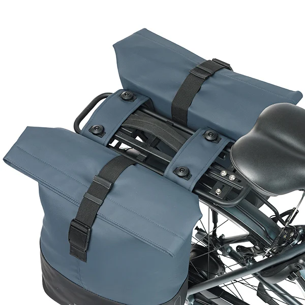 Podwójna sakwa rowerowa Basil Cove MIK 2.0 28-32L Navy / Black