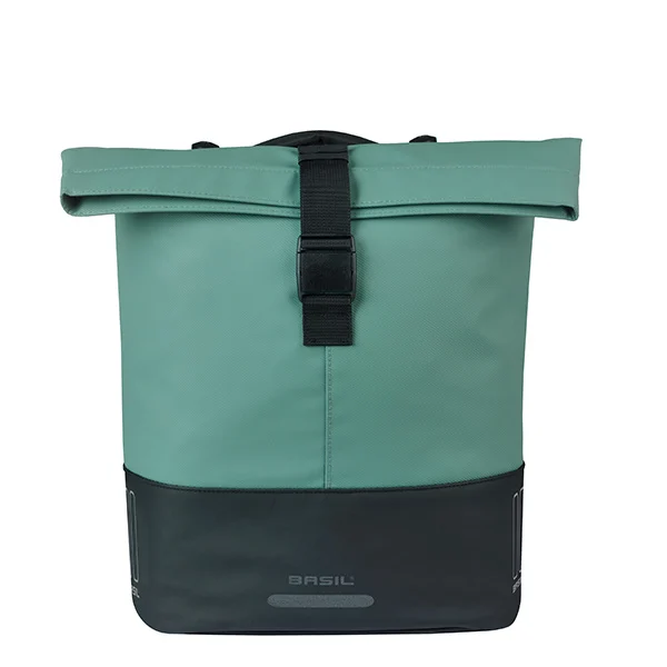 Podwójna sakwa rowerowa Basil Cove MIK 2.0 28-32L Silvergreen / Black