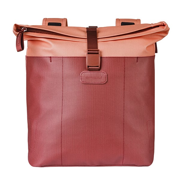 Podwójna sakwa rowerowa Basil Vive 28-35L Burgundy/pink