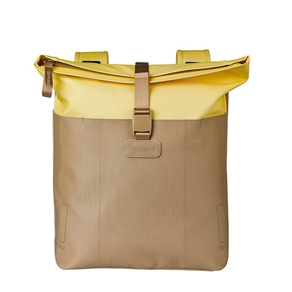 Podwójna sakwa rowerowa Basil Vive 28-35L Sand/yellow