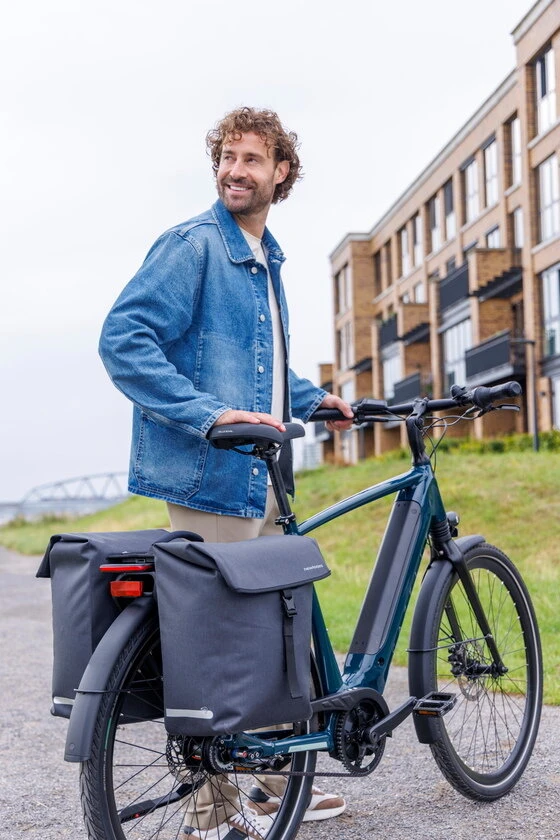 Podwójna sakwa rowerowa New Looxs Hamar Double 38L MIK 2.0