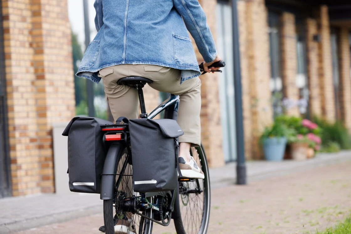 Podwójna sakwa rowerowa New Looxs Hamar Double 38L MIK 2.0