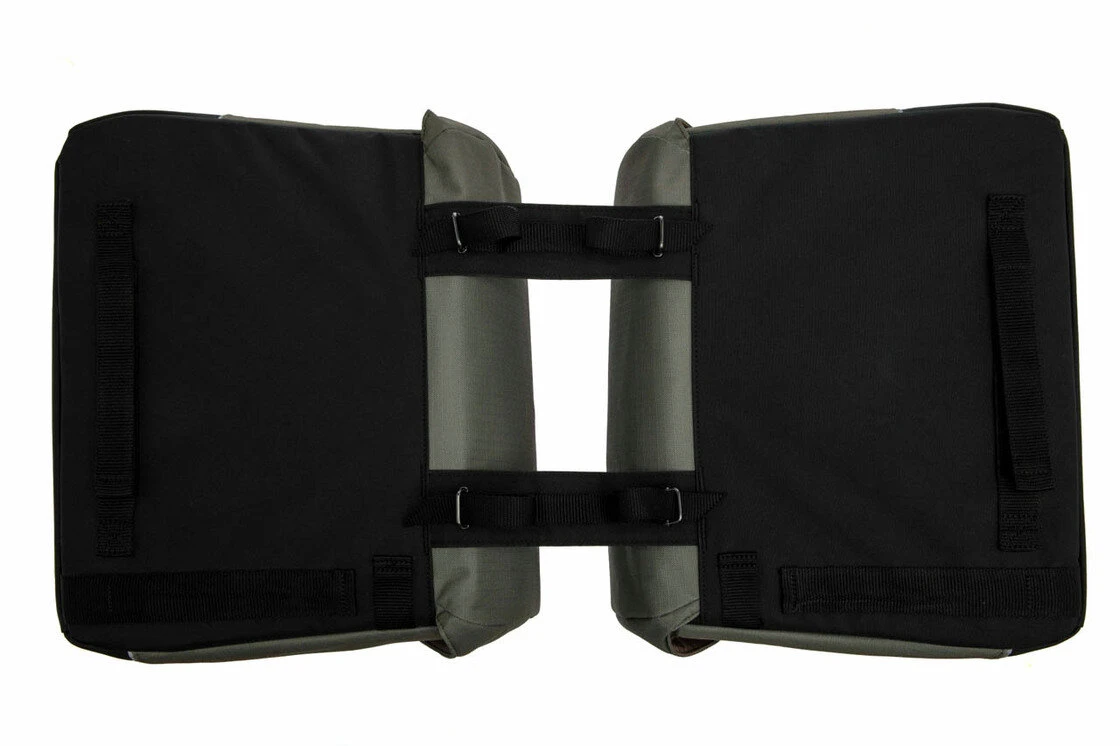 Podwójna sakwa rowerowa New Looxs Joli Oslo Double 37L Black/Green
