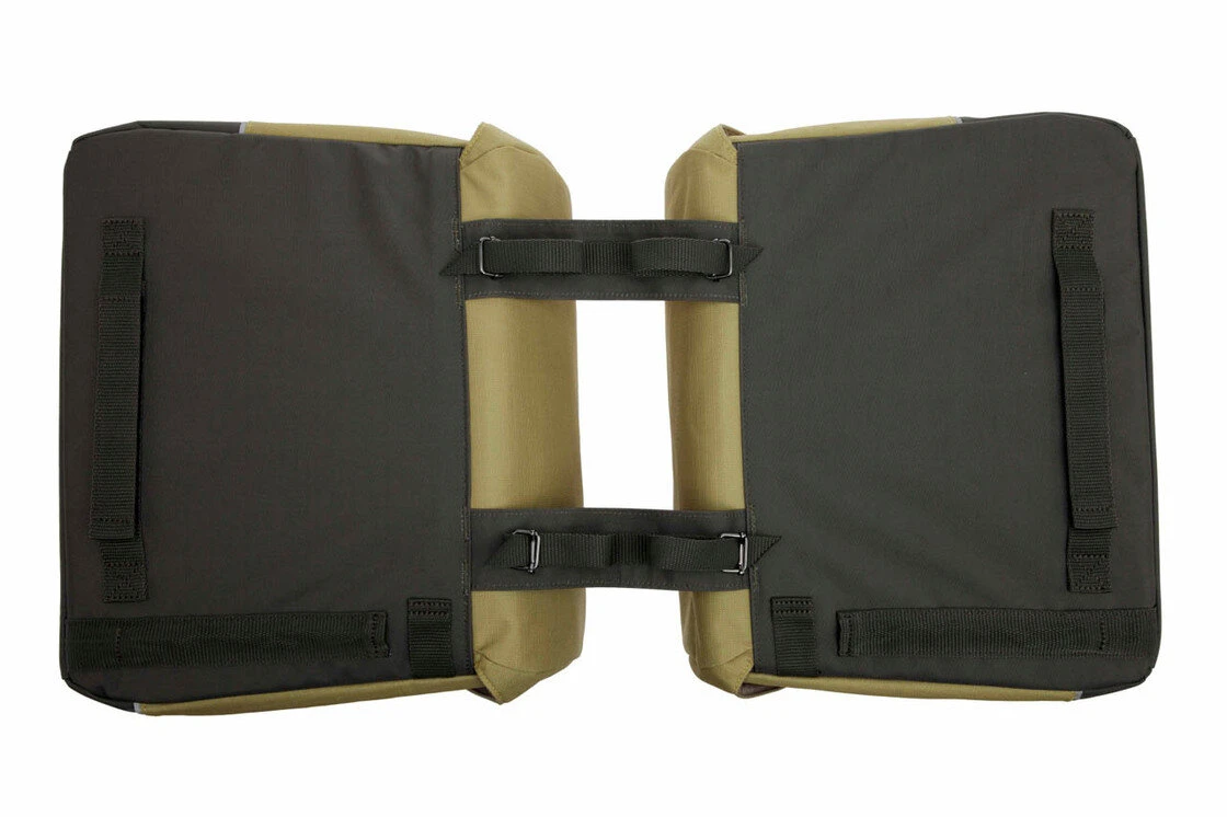Podwójna sakwa rowerowa New Looxs Joli Oslo Double 37L Olive/Yellow