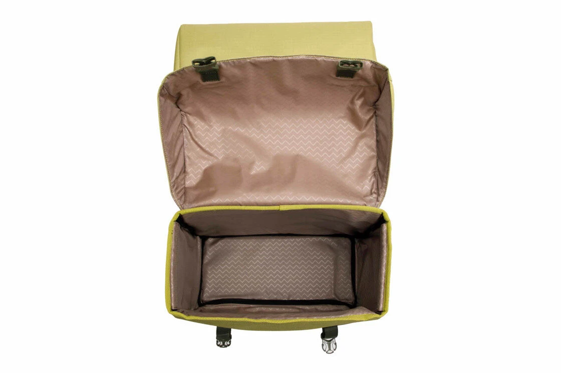 Podwójna sakwa rowerowa New Looxs Joli Oslo Double 37L Olive/Yellow