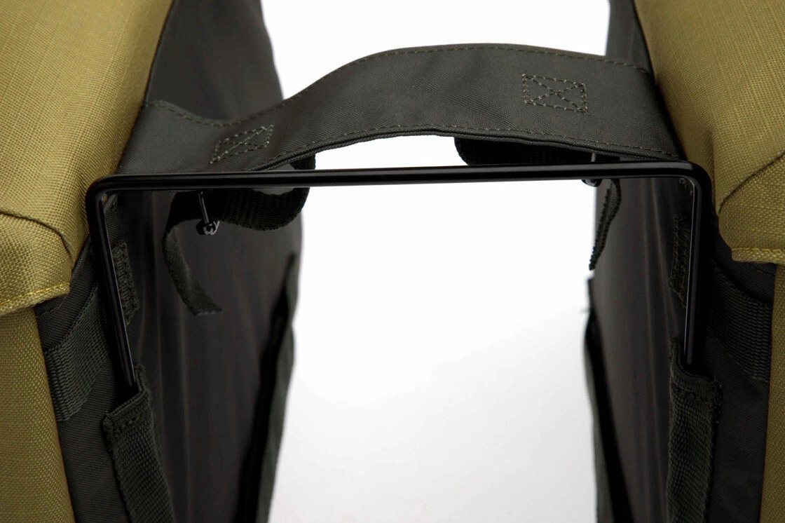 Podwójna sakwa rowerowa New Looxs Joli Oslo Double 37L Olive/Yellow