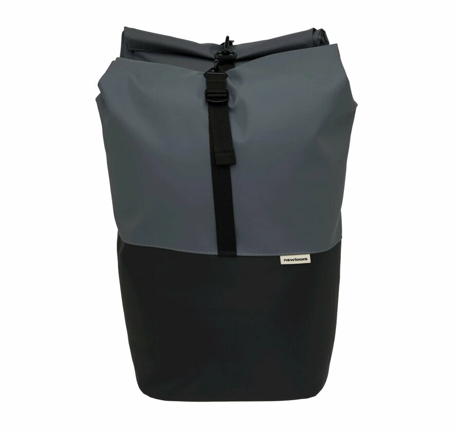 Podwójna sakwa rowerowa New Looxs Nyborg 34L Ciemny szary