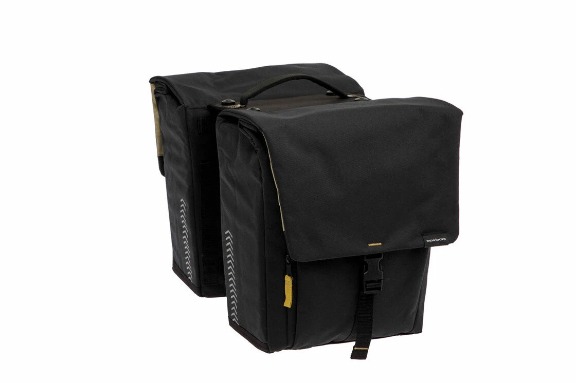Podwójna sakwa rowerowa New Looxs Tulum 32L MIK Black